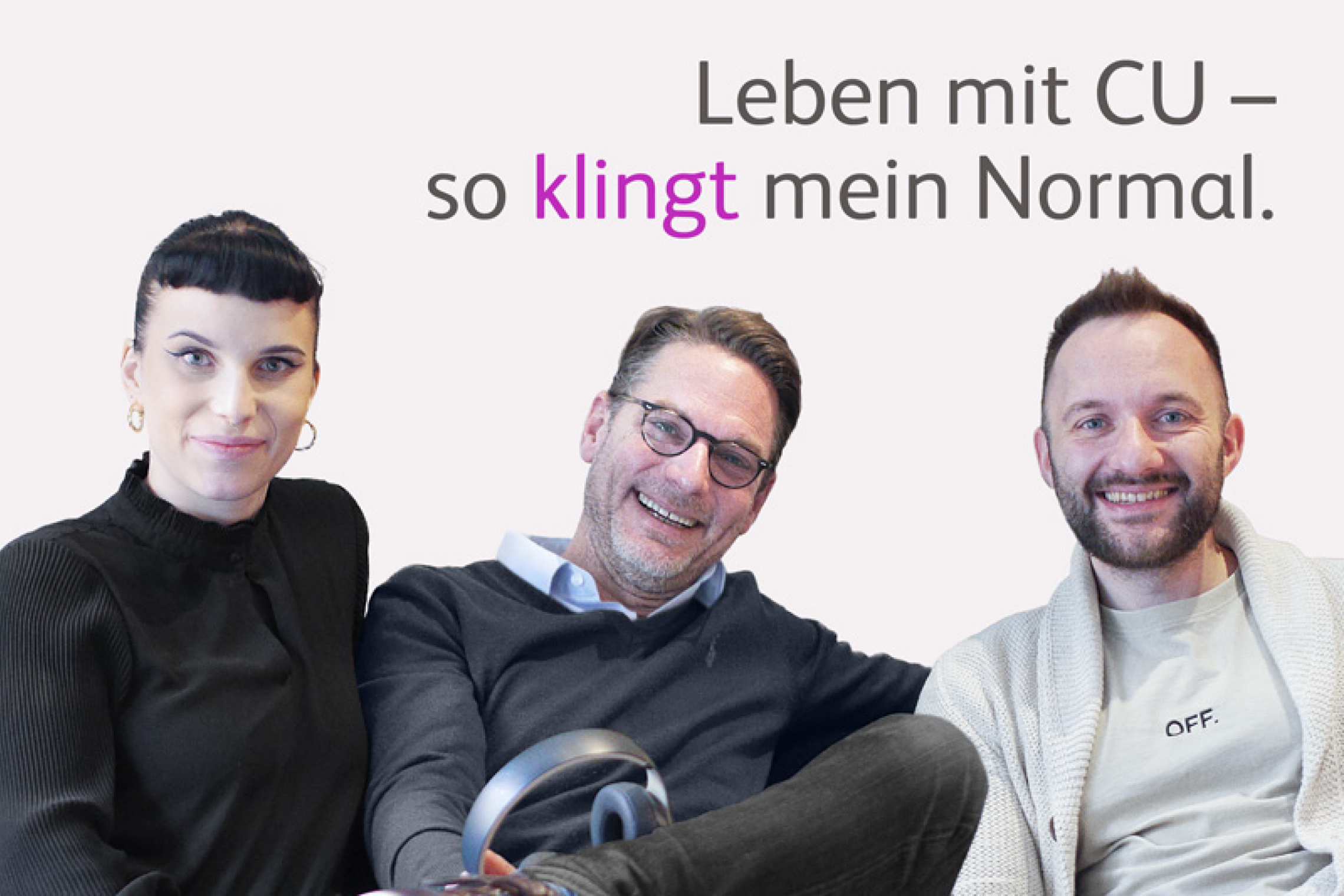 Cover podcast mit den drei Protagonisten